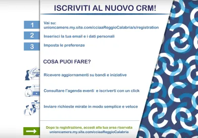 Iscriviti al CRM Camerale