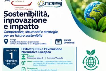Locandina Ciclo ESG